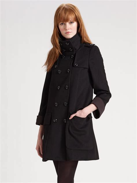 burberry swing jacket|Burberry cashmere jacket.